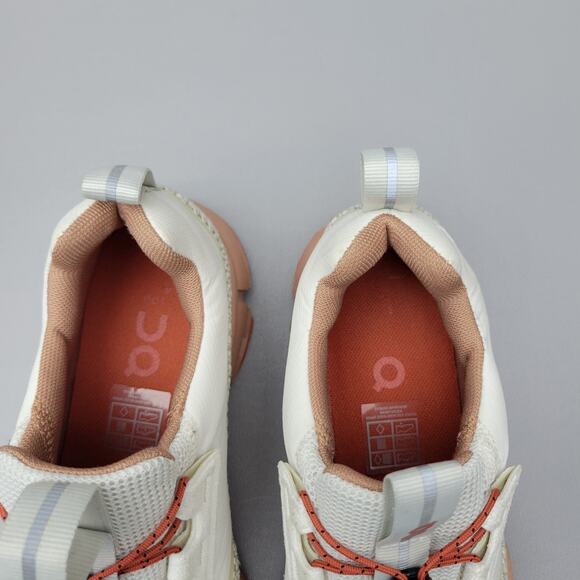 ON CLOUDAWAY ICE CHILI RED GREY WHITE RUNNING SHOES SZ 9 Womens - Picture 9 of 16